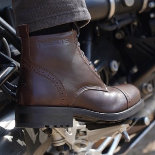 Helstons Rogue boots in bordeauxAlternative Image3