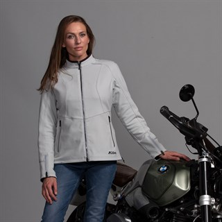 Klim ladies Marrakesh jacket in cool greyAlternative Image3