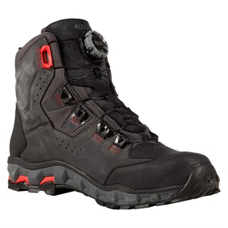 Klim Outlander GTX boots in asphalt / high risk redAlternative Image1