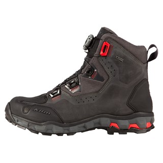 Klim Outlander GTX boots in asphalt / high risk redAlternative Image3