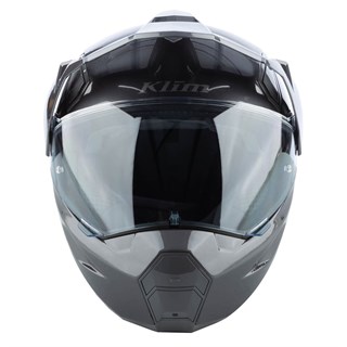 Klim X1 Alpha helmet in metallic asphalt monument greyAlternative Image3