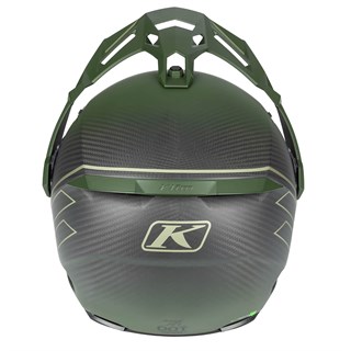 Klim X1 Alpha helmet Quanta in matt rifle green and oil greenAlternative Image5