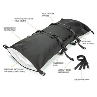 Kriega Rollpack 40 in blackAlternative Image3