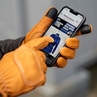 Lee Parks DeerTours gloves in tanAlternative Image5