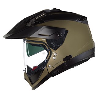 Nolan N70-2 X 06 Classico Nobile helmet in greenAlternative Image3