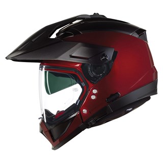 Nolan N70-2 X 06 Classico Nobile helmet in deep redAlternative Image3
