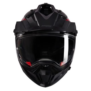 Nolan N70-2 X 06 Ruvido 342 helmet in red / blackAlternative Image1