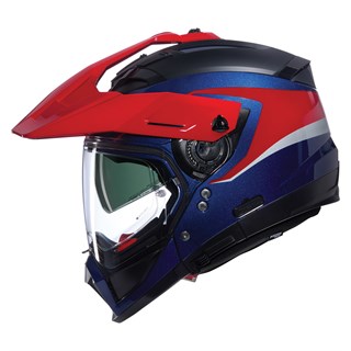 Nolan N70-2 X 06 Convinto helmet in red / blue / whiteAlternative Image3