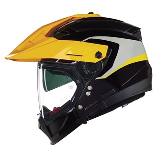 Nolan N70-2 X 06 Convinto helmet in black / grey / yellowAlternative Image3