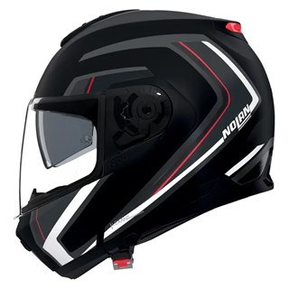 Nolan N100-6 helmet Radiante in black / white / redAlternative Image1