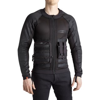 Pando Moto Commando AAA mesh jacket in blackAlternative Image1