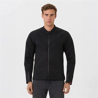Pando Moto Stealth jacket in blackAlternative Image1