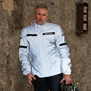 Richa Rain Flare jacket in silverAlternative Image5