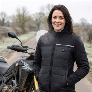 Richa ladies Inferno heated jacket in blackAlternative Image5