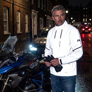 Richa Rain Flare 2 jacket in silverAlternative Image3