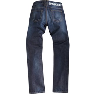 Rokker Revolution ladies jeans in blueAlternative Image1