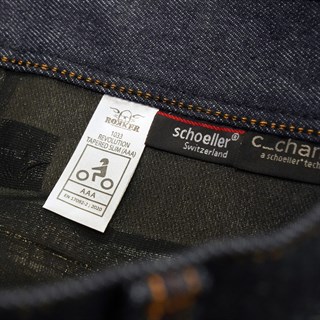 Rokker Revolution AAA tapered jeans in blueAlternative Image5