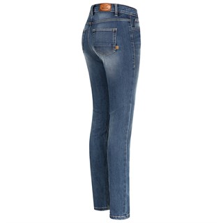 Rokker Rokkertech High Waist ladies jeans in blueAlternative Image1