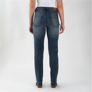 Rokker Rokkertech Mid-Rise Straight ladies jeans in blueAlternative Image3