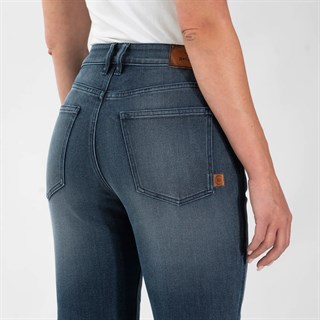 Rokker Rokkertech Mid-Rise Straight ladies jeans in blueAlternative Image5