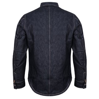 Rokker Denim Rider shirt in blueAlternative Image1