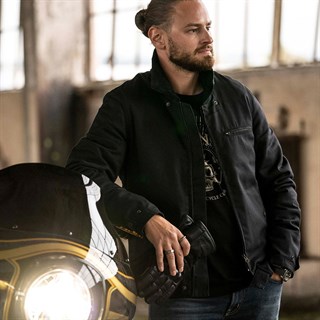 Rokker Canvas jacket in blackAlternative Image5