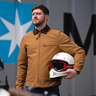 Rokker Canvas jacket in tobaccoAlternative Image5