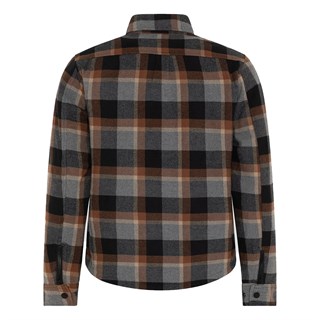 Rokker Memphis rider shirt in brownAlternative Image5