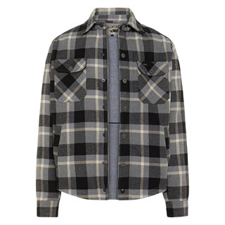 Rokker Memphis rider shirt in greyAlternative Image3