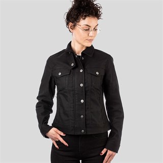 Rokker Ladies Short Black jacketAlternative Image3