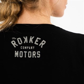 Rokker Performance Motors ladies T-shirt in blackAlternative Image5