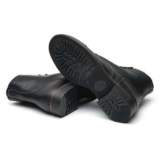 Rokker Ladies Moto Ranger boots in blackAlternative Image5