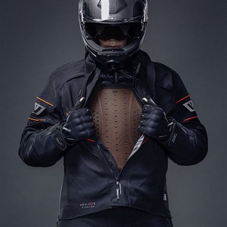 Rukka Nivala jacket in black / orangeAlternative Image3