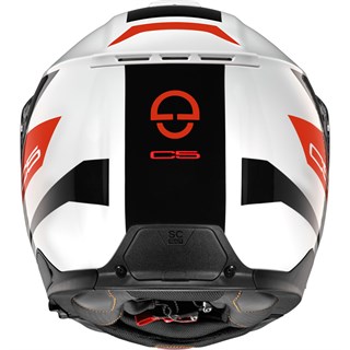 Schuberth C5 helmet in Eclipse redAlternative Image3