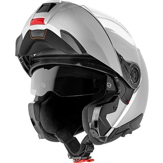 Schuberth C5 helmet in gloss silverAlternative Image5