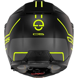 Schuberth C5 helmet in Master yellowAlternative Image3