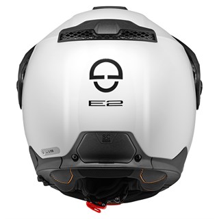 Schuberth E2 helmet in gloss whiteAlternative Image3