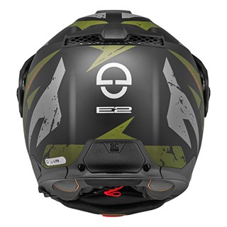 Schuberth E2 helmet in Explorer greenAlternative Image3
