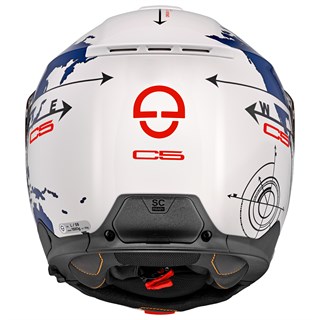 Schuberth C5 helmet in Globe blueAlternative Image3