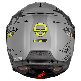 Schuberth C5 helmet in Globe greyAlternative Image3