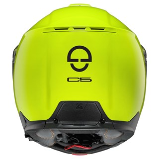 Schuberth C5 helmet in fluo yellowAlternative Image3