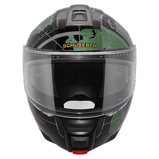 Schuberth C5 helmet in Globe greenAlternative Image1