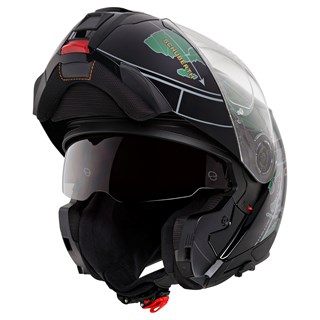 Schuberth C5 helmet in Globe greenAlternative Image5