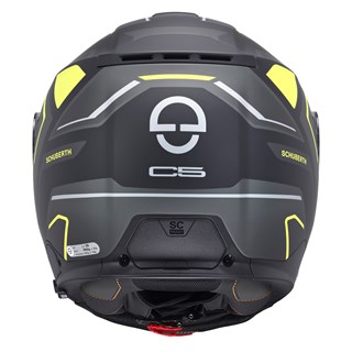 Schuberth C5 helmet Omega yellowAlternative Image3