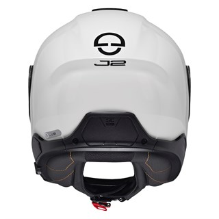 Schuberth J2 helmet in gloss whiteAlternative Image5