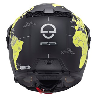 Schuberth E2 helmet in Atlas yellowAlternative Image3