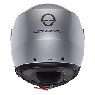 Schuberth Concept helmet in gloss silverAlternative Image3