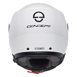 Schuberth Concept helmet in gloss whiteAlternative Image3