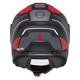 Schuberth J2 helmet in Sigma redAlternative Image5