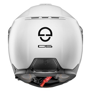 Schuberth C5 ANC helmet in gloss whiteAlternative Image3